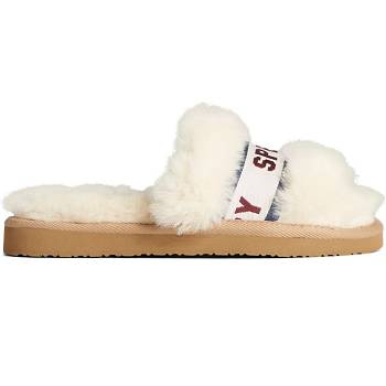 Sperry Romy Shearling Bezove - Damske Šlapky